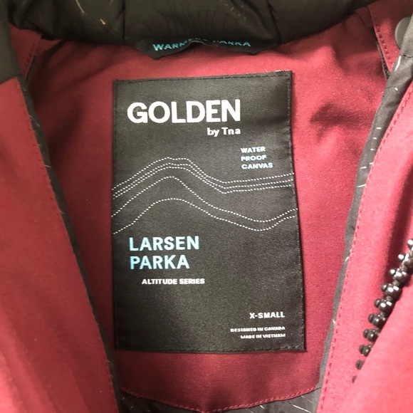 TNA LARSEN PARKA ( Maroon) - Picture 5 of 10